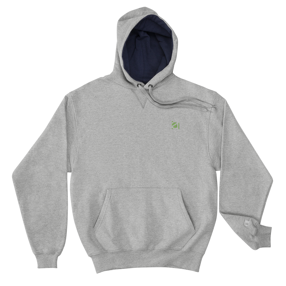 Champion hoodie on sale little logo